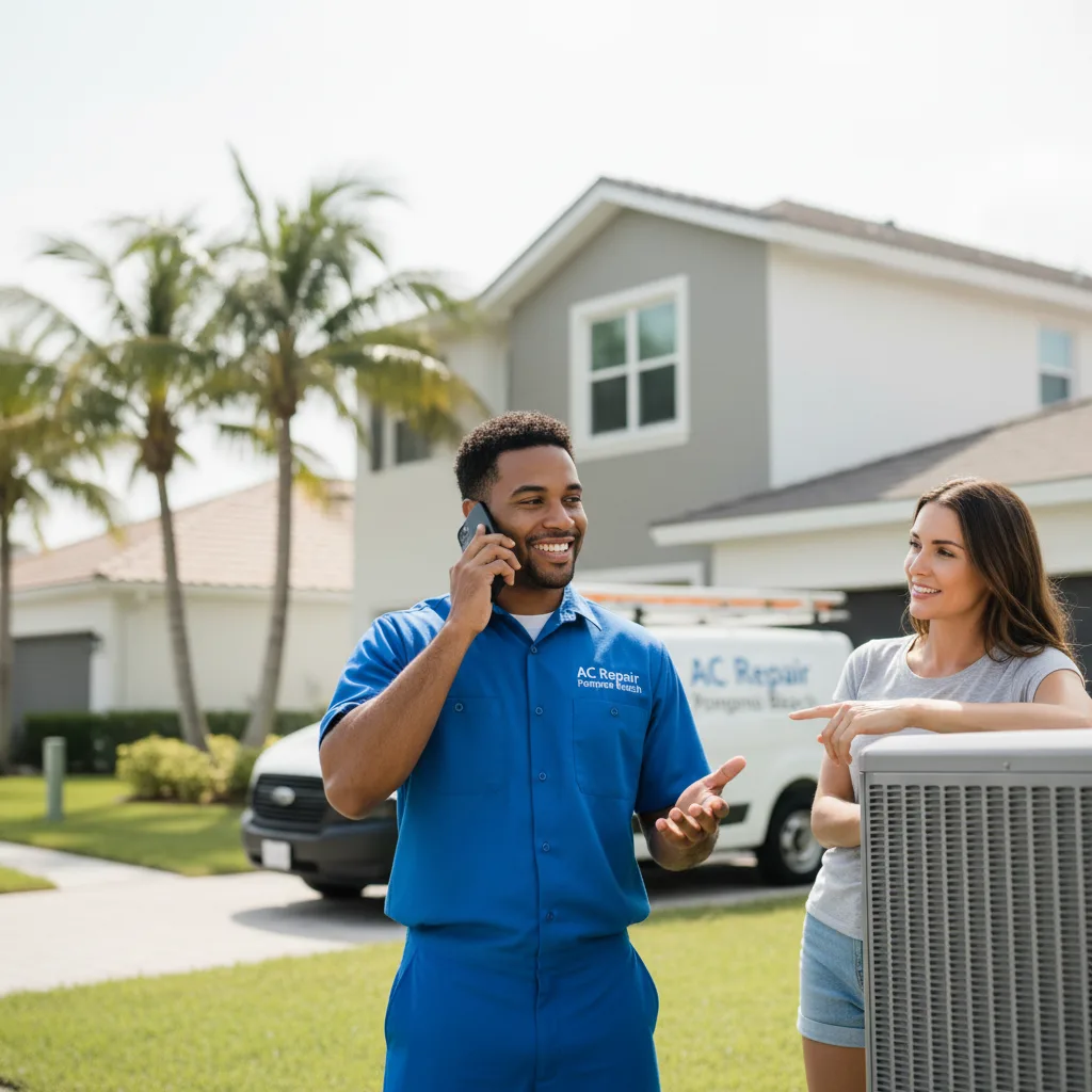 AC Repair Pompano Beach customer support in Lake Mills